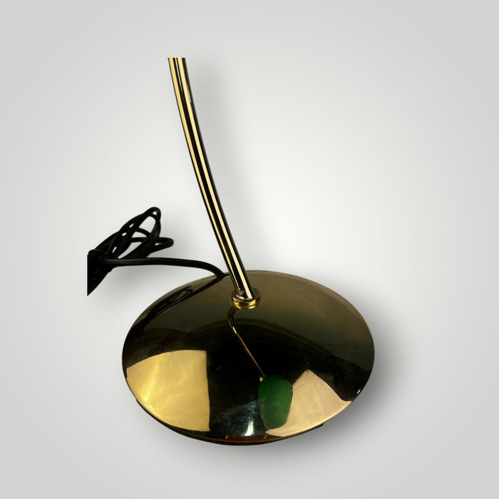 Lampada da Tavolo Design in Metallo con Paralume Verde