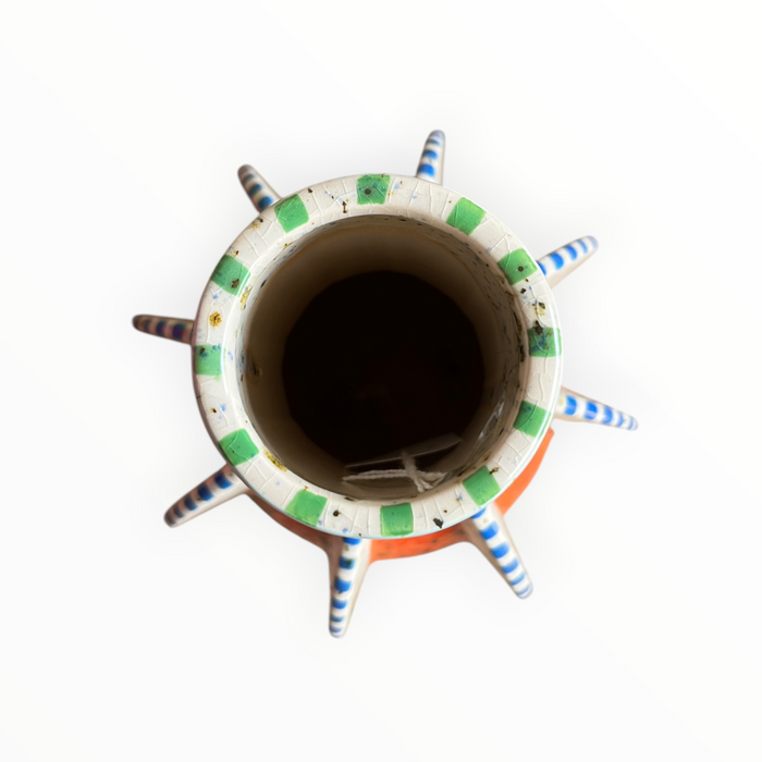 Vaso in ceramica vintage di design