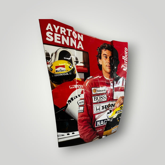 Cofano auto decorativo Ayrton Senna Marlboro Honda
