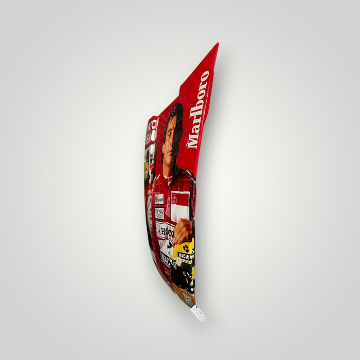 Cofano auto decorativo Ayrton Senna Marlboro Honda