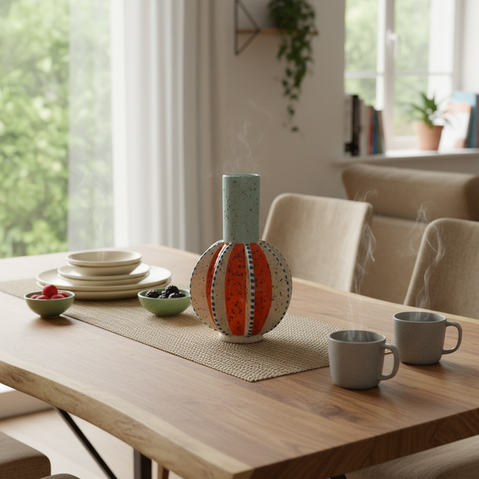 Vaso in ceramica vintage di design
