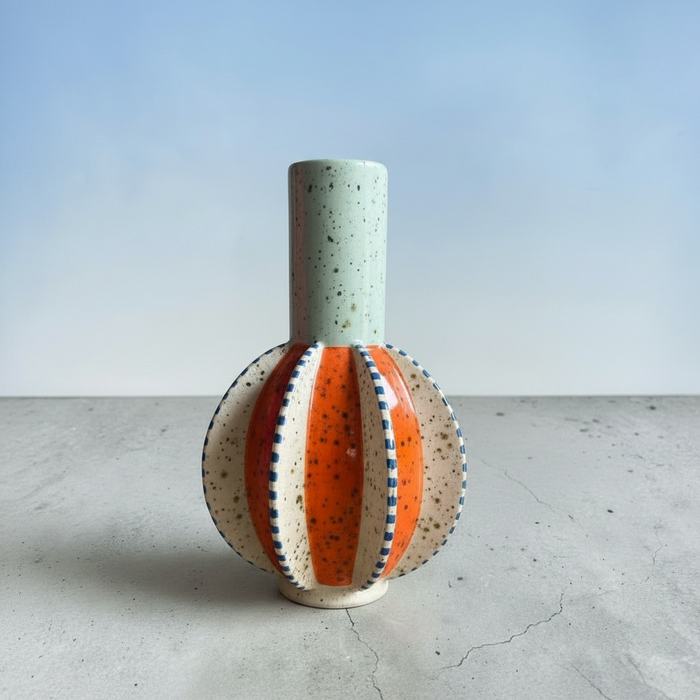 Vaso in ceramica vintage di design